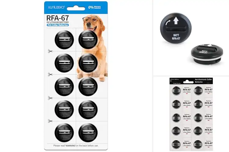 Detailed view of Best Pet Collar Batteries for Reliable Safety