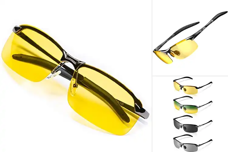 Detailed view of Best Polarized Night Glasses