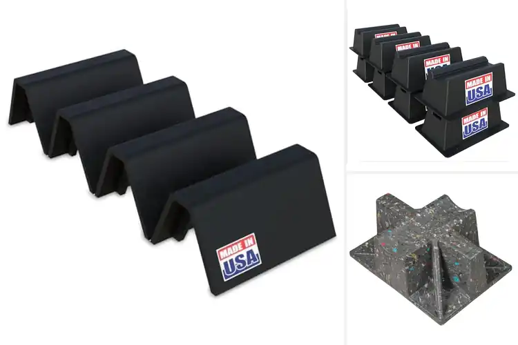 Detailed view of Best Recycled Plastic Pipe Supports