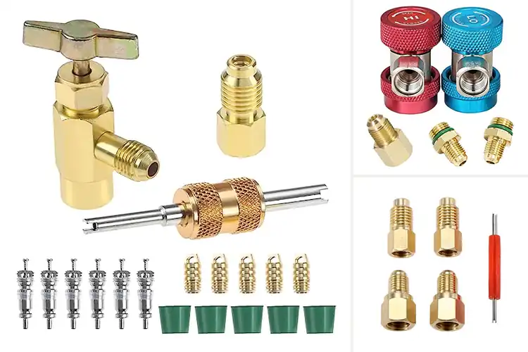 Detailed view of Best Refrigerant Tank Adapter Kits