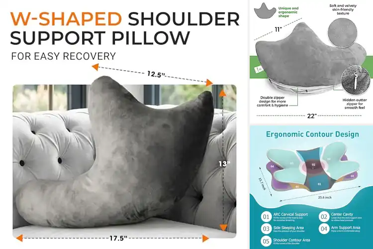 Detailed view of Best Shoulder Pillows for Pain Relief