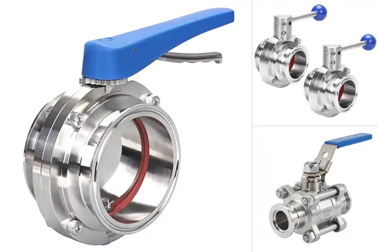 Detailed view of Best Stainless Steel Clamp Valves