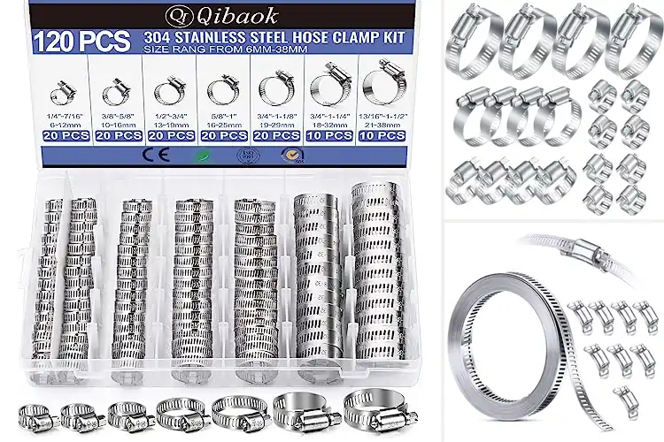 Detailed view of Best Stainless Steel Clamps for Strong, Rust‑Proof Support