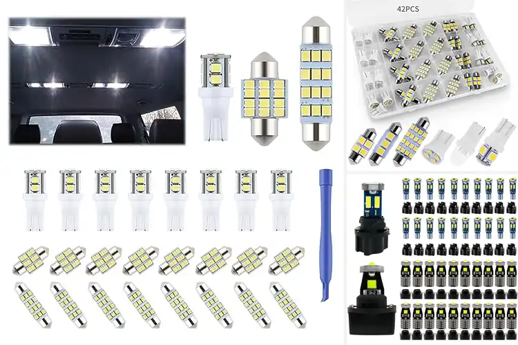 Detailed view of Best T10 Car Light Bulb Kits for Brighter Interiors