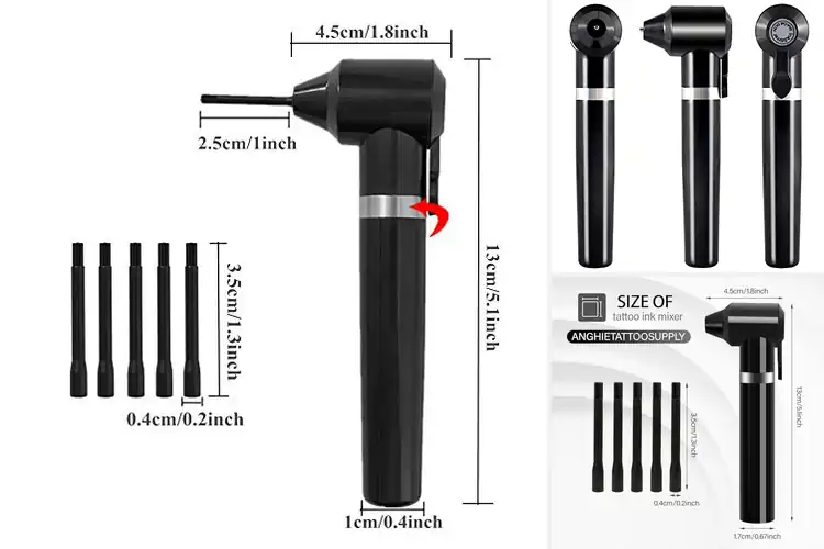 Detailed view of Best Tattoo Ink Mixers: Top 10 Picks for Pro-Level Mixing