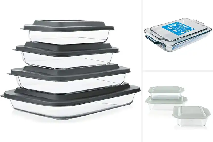 Detailed view of Best Tempered Glass Bakeware Sets