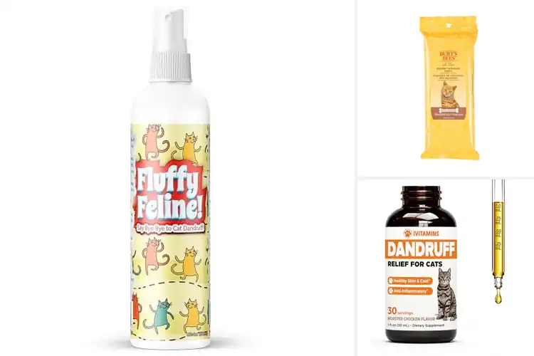 Detailed view of Best Unscented Cat Dandruff Treatment
