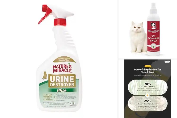 Detailed view of Best Unscented Cat Sprays: Top 10 Picks for Happy Felines