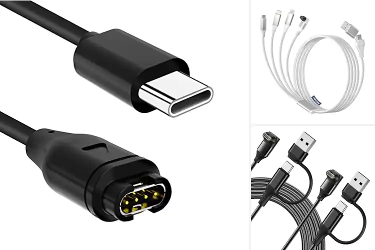 Detailed view of Best USB A To USB C Garmin Watch Chargers