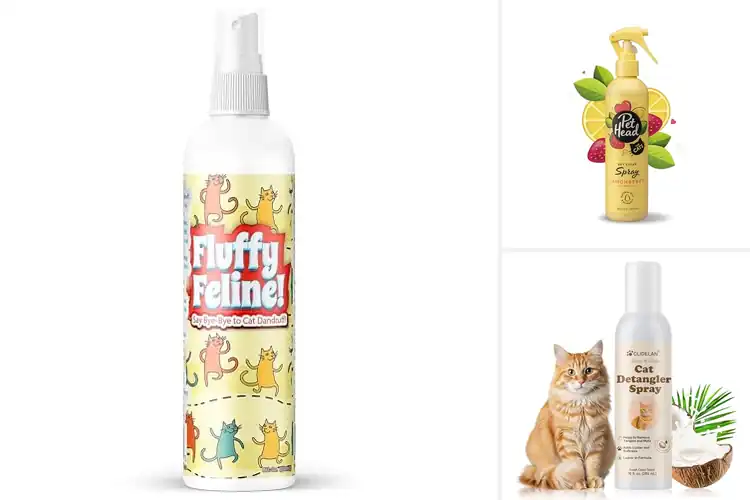 Detailed view of Best Value Feline Grooming Sprays: Soft Coat, Happy Cat