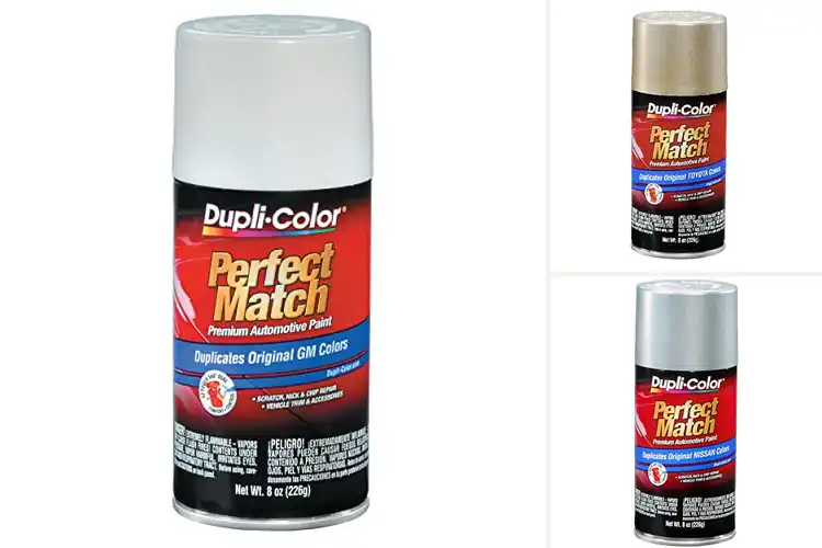Detailed view of Best Vehicle Paint Matches