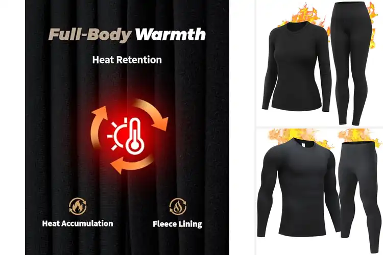 Detailed view of Best Warm Thermal Layers: Stay Cozy & Dry All Day
