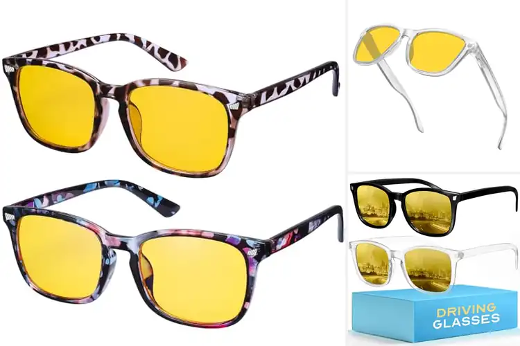 Detailed view of Best Women Night Driving Glasses