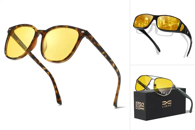 Detailed view of Best Yellow Lens Night Vision